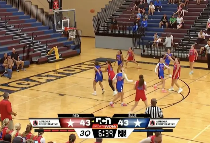 Halle Dolliver leads Red to Victory over Blue in NCA All-Star Game