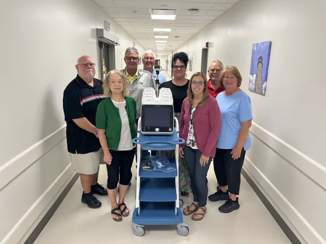Kimball Hospital Foundation Donates $30,000 to support Advanced Pain Management Technology at Kimball Health Services