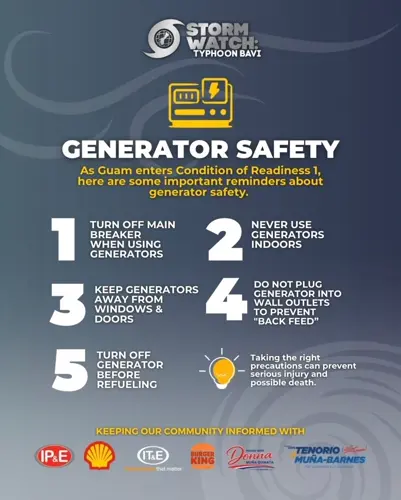 GFD on generators, candles: take precaution now to prevent another emergency after Bavi