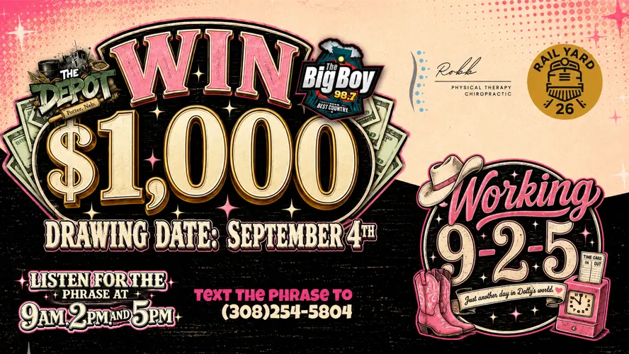 987 The Big Boy launches 'Workin' 9 to 5' contest with $1,000 grand prize
