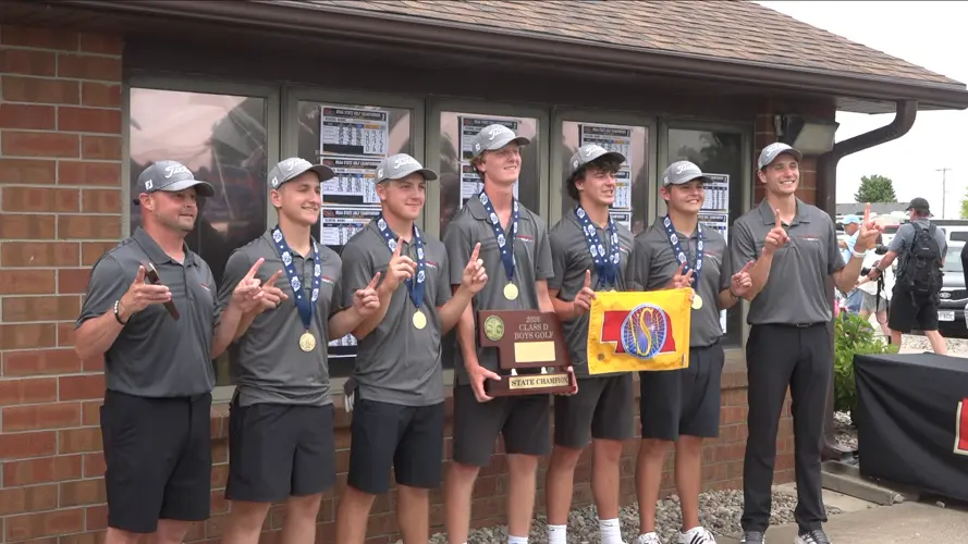 Creighton Boys Golf makes history with second consecutive Class D State Title