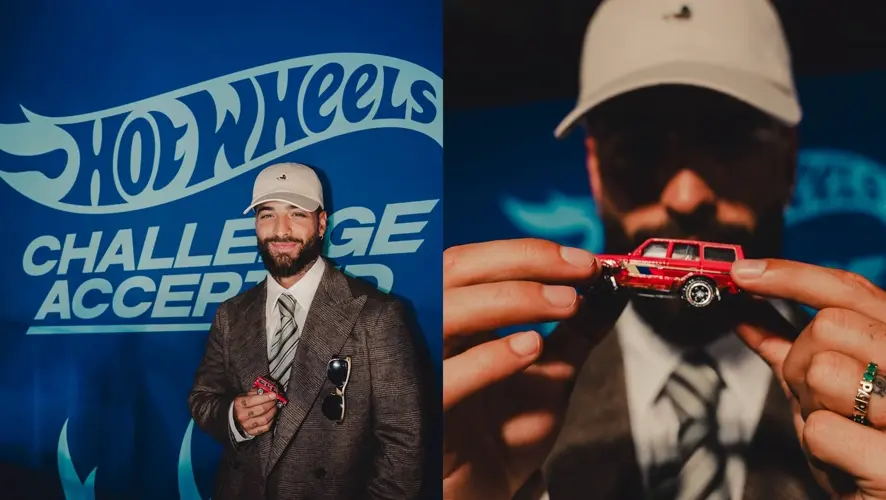 Maluma vuelve a su infancia con su propio Hot Wheels