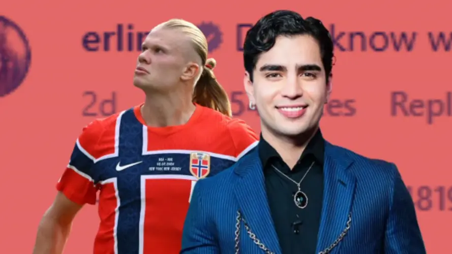 Haaland sorprende con mensaje a Aaron Mercury