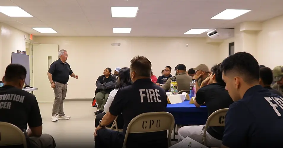 Guam gets national level training to prevent wildfires from burning homes