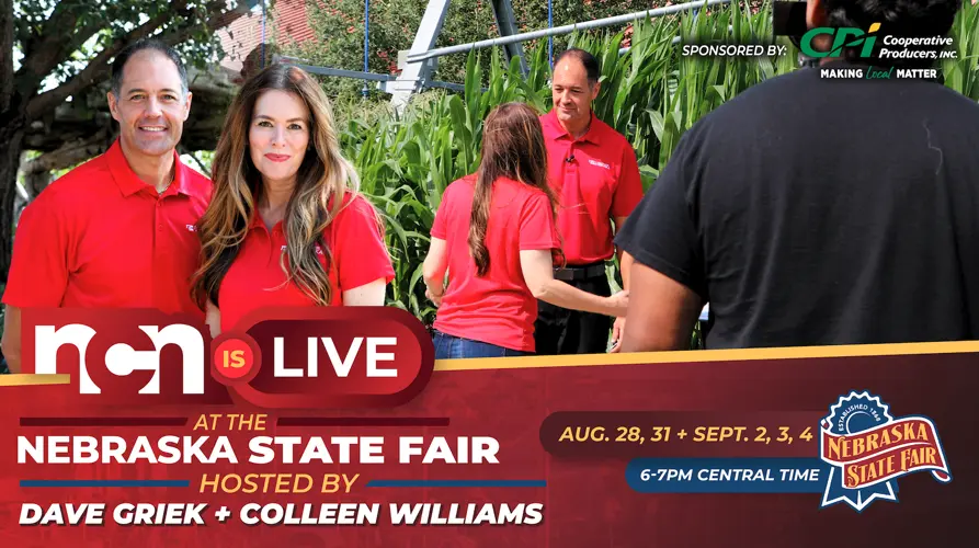 Dave Griek, Colleen Williams hosting five live Nebraska State Fair shows on NCN