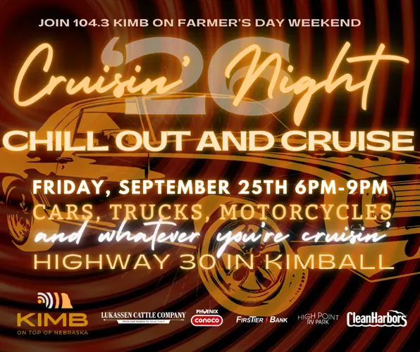104.3 KIMB's Cruisin' Night 2026