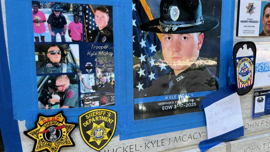 Nebraska State Trooper added to National Law Enforcement Memorial