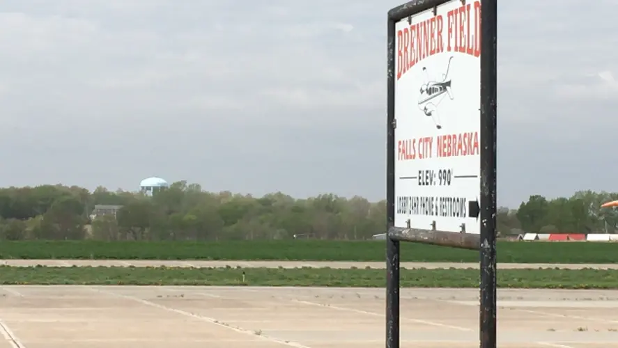 Emergency landing near Barada