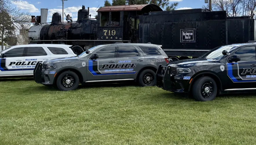 Alliance Police Department unveils new cruisers