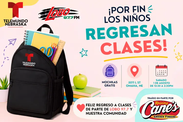 Remoto Regreso a Clases! en Raising Cane’s