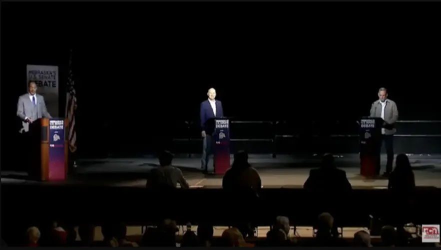 Ricketts y Osborn debaten en una contienda muy reñida por el Senado de EE. UU.