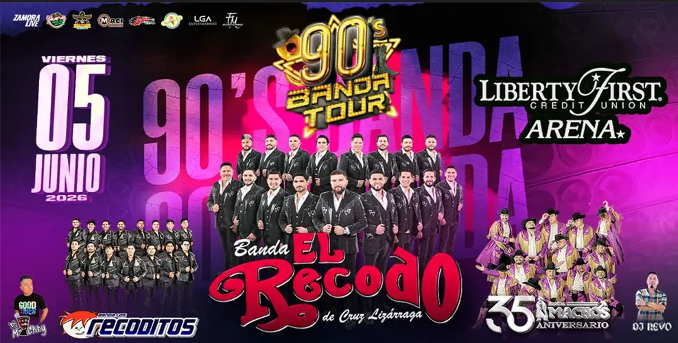 ¡El 90s Banda Tour llega a Omaha con una noche histórica!