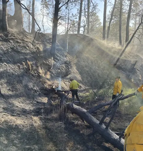 Highway 20 reopens as South Fork Fire near Crawford reaches 42% containment