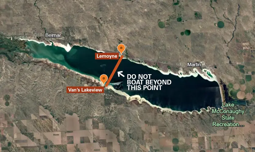 Last public boat ramp at Lake Mac no longer accessible