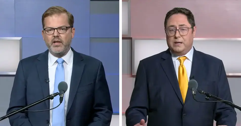 Flood, Backemeyer talk Iran, fuel prices and trade in 1st District debate