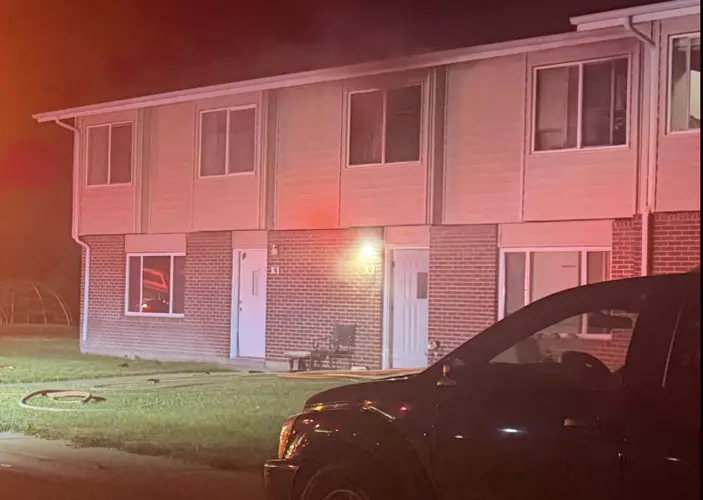 Firefighters investigating Sterling apartment fire