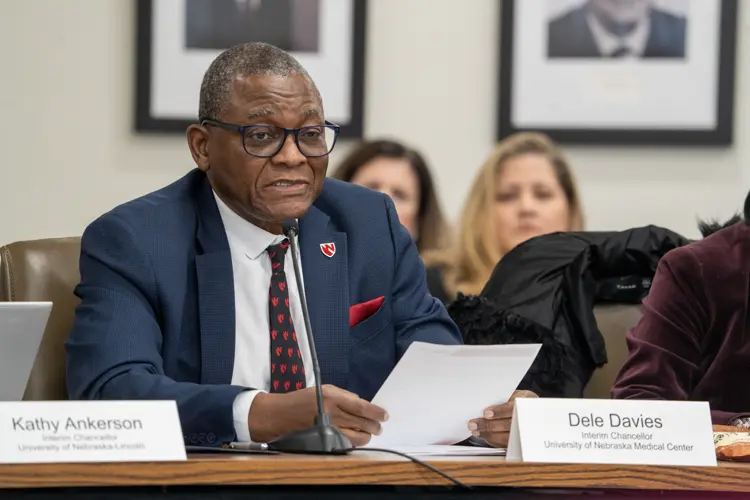 Davies named ‘priority candidate’ for permanent UNMC chancellor