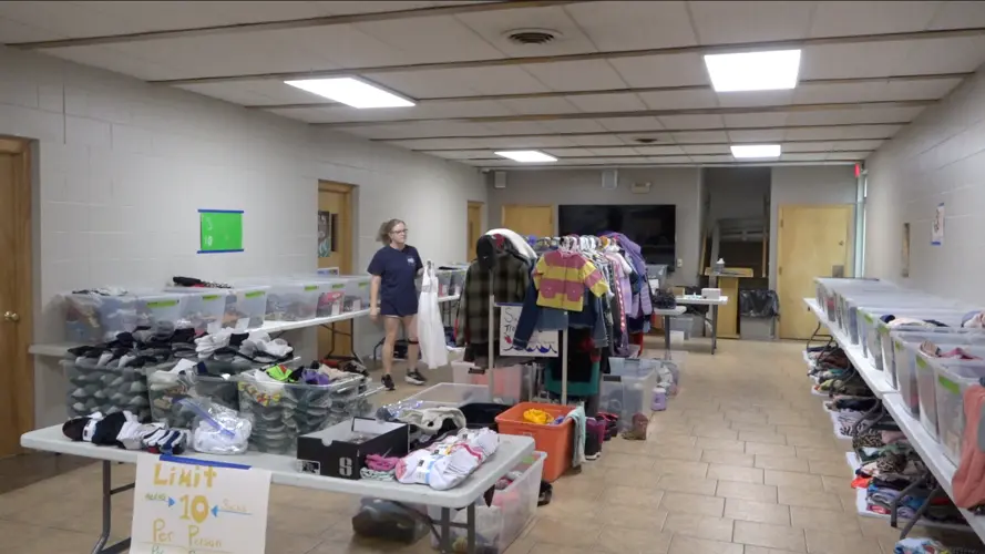 Norfolk Children’s Clothing Ministry prepares for quarterly kids’ giveaway