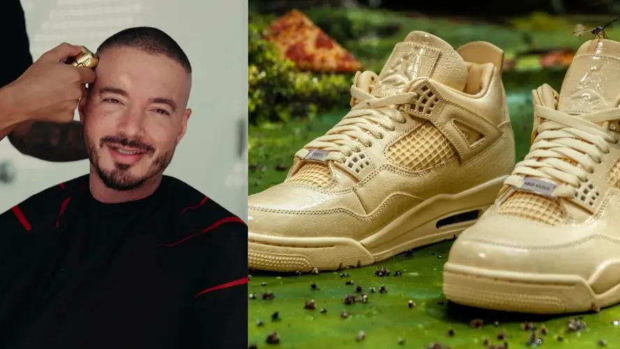 J Balvin presenta sus nuevos tenis Jordan inspirados en Colombia