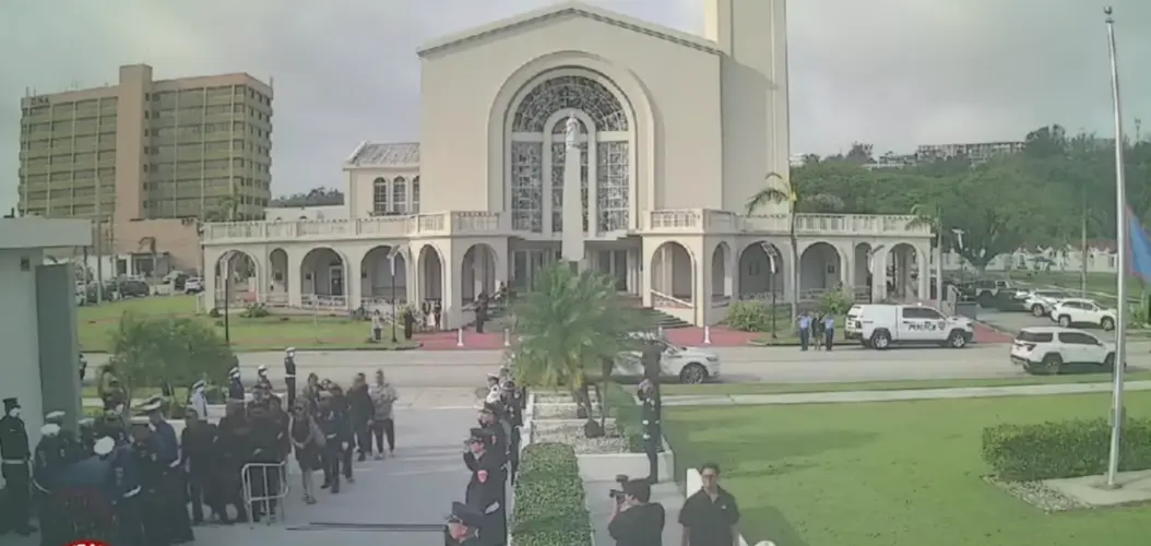 Funeral held for chief of police Stephen Ignacio