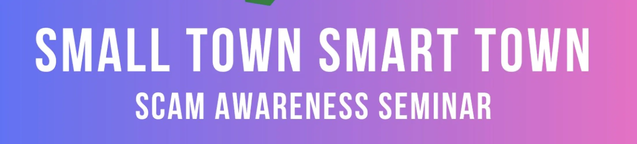 Small town, smart town