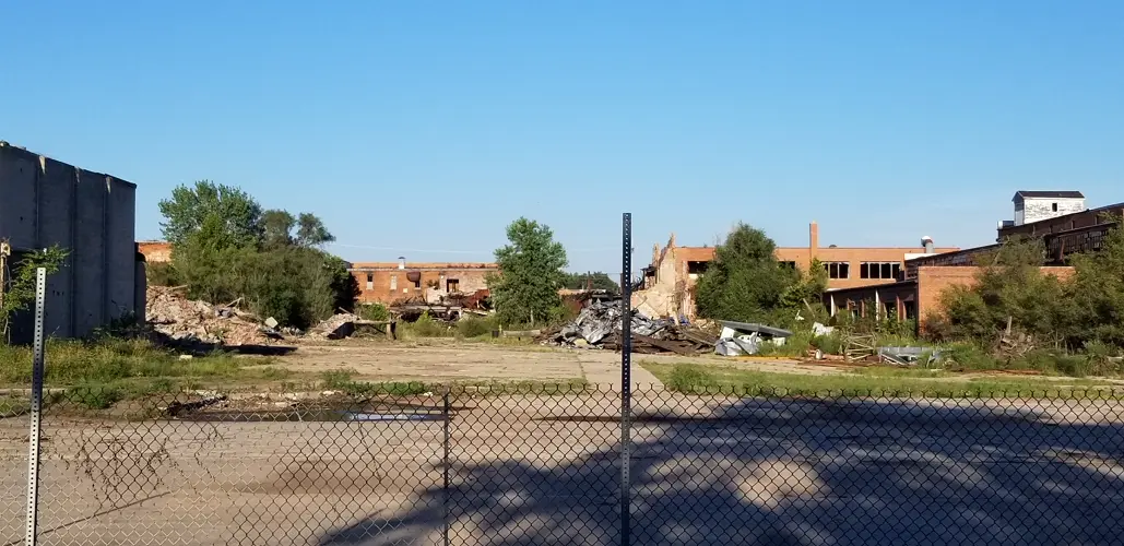 More buildings being demolished, at Dempster site