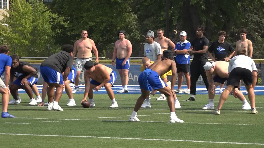 UNK football returns to practice ahead of new season
