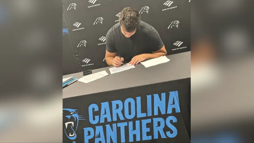 Former Husker, Kearney native Heinrich Haarberg signs with Carolina Panthers