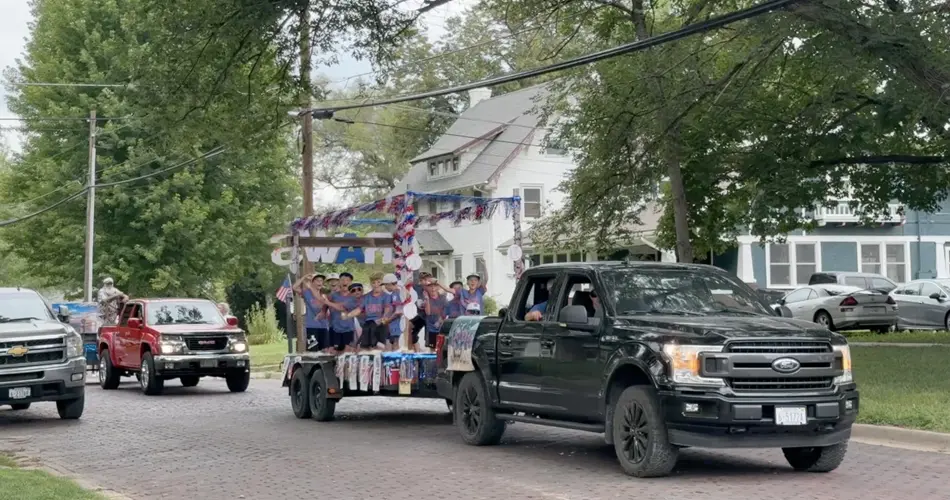 Saunders County Fair Parade draws crowds to downtown Wahoo