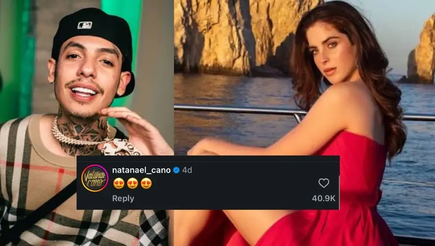 La reacción de Natanael Cano a Fátima Bosch que llamó la atención en redes sociales