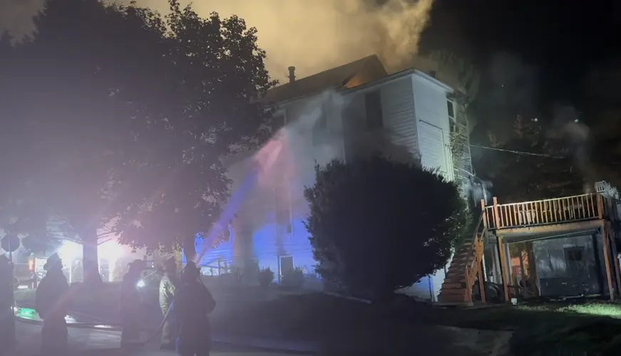 Multiple evacuations from overnight fire