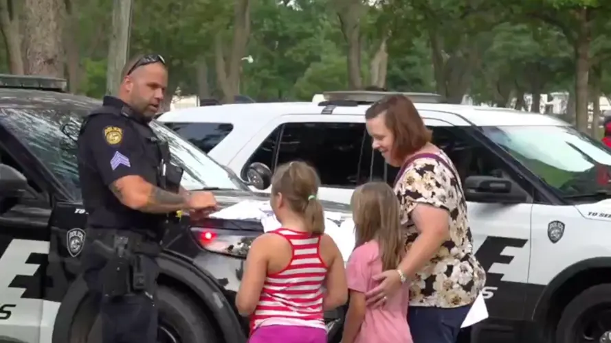 Hastings First Responders Welcome Community for National Night Out