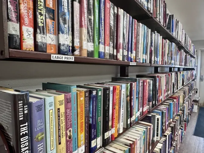 Kimball’s hidden gem: Mini used bookstore in library