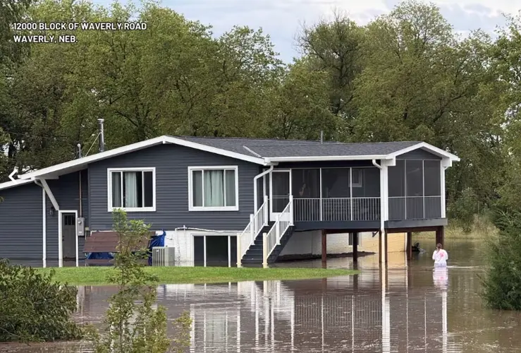 Historic downpour triggers flooding, rescues across Lincoln