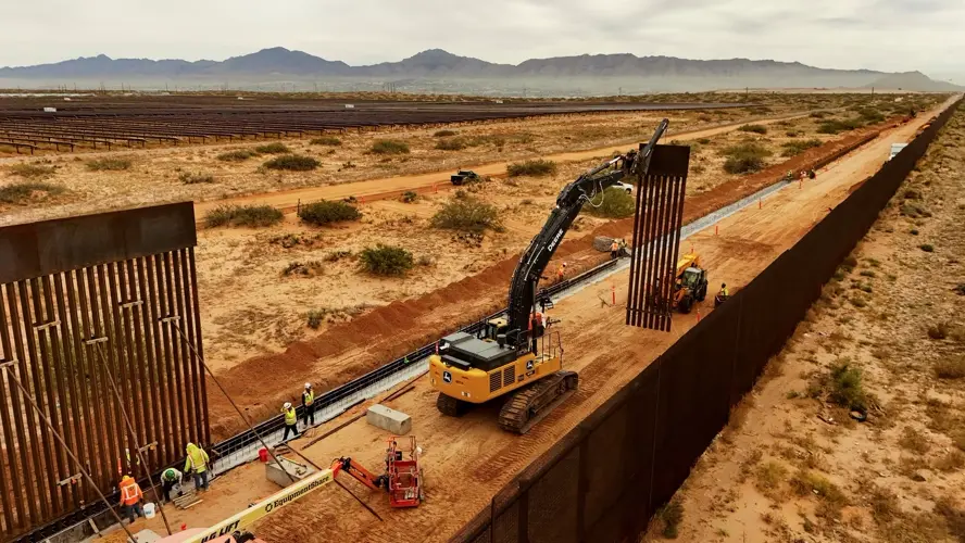 Obras del muro fronterizo afectan cerro sagrado indígena en México