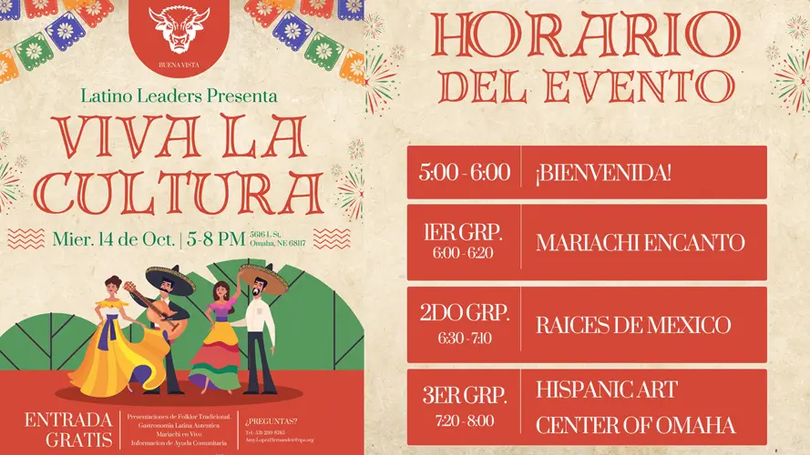 ¡Viva la Cultura! Un evento para celebrar las tradiciones y la comunidad en el Sur de Omaha