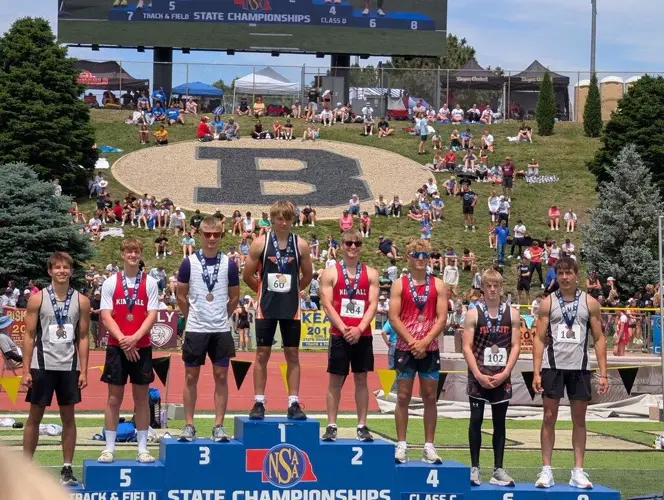 Kimball students earn State Championships at State Track