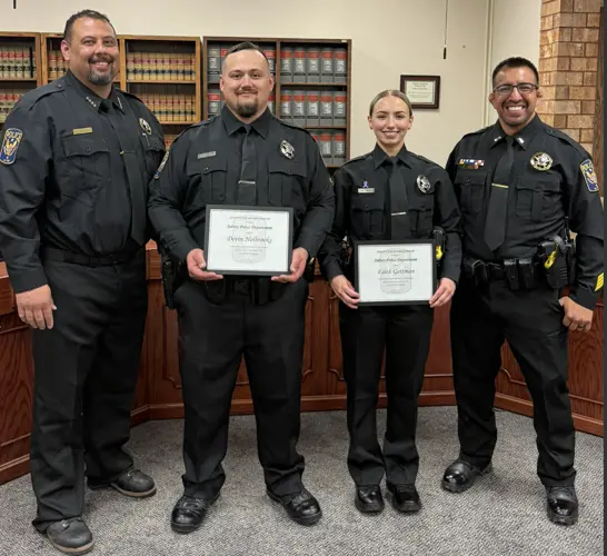 Two officers join Sidney Police Department