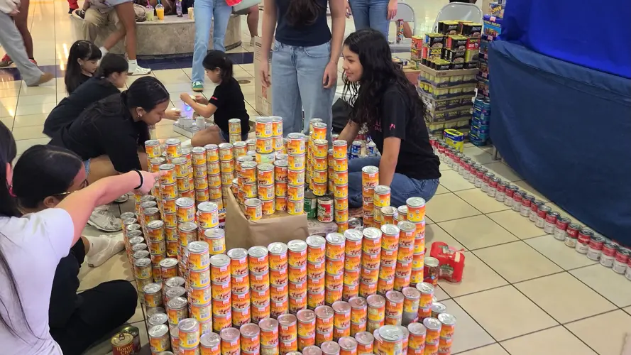 Support structures: Cans for Humanity collects food to help Guam kids