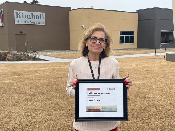 Kimball Health Services announces Social Services Director as Employee of the Year