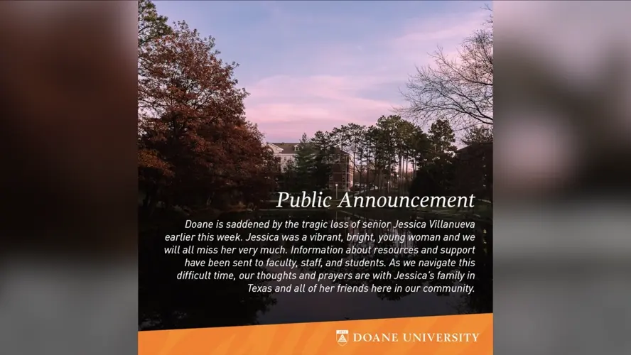 Doane student dies in Texas in suspected murder-suicide