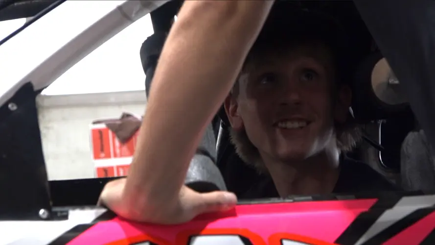 14-Year-Old Kiegan Werner overcomes totaled car to win IMCA National Rookie of the Year