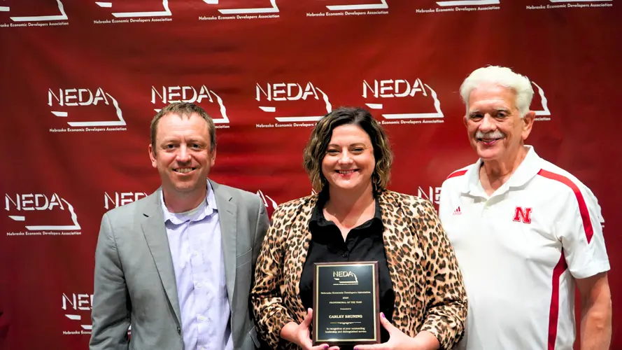 TCEDA Executive Director Carley Bruning Named NEDA Professional of the Year