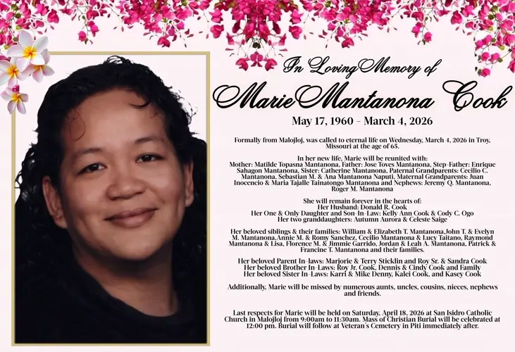 Marie Mantanona Cook