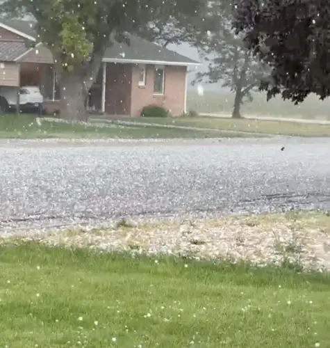 Southwest Nebraska and Northeast Colorado hit with Severe Weather Wednesday evening