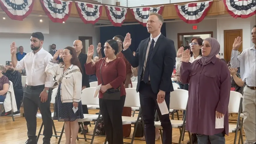 Historical Society hosts naturalization ceremony