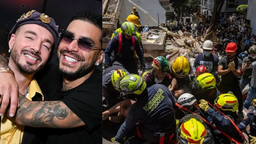 J Balvin y Ryan Castro ponen sus jets al servicio de Colombia tras el terremoto