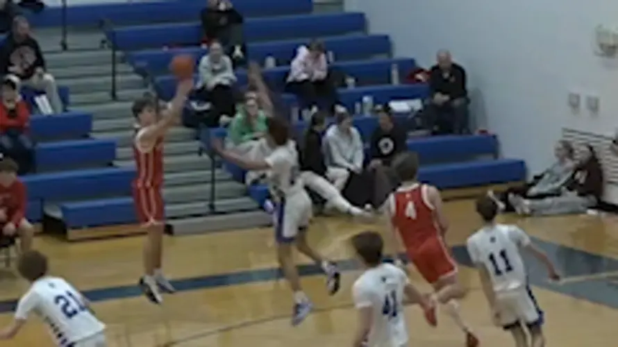 Norfolk Catholic catches fire from distance in rout of Ponca