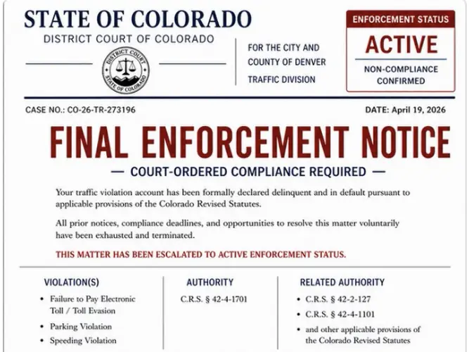 Latest scam: fake traffic violation