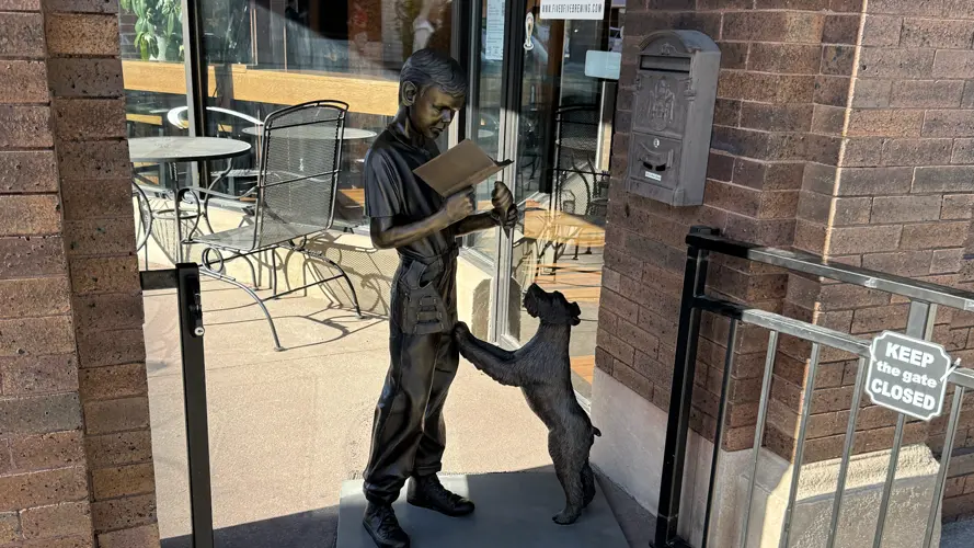 El paseo de las esculturas en Fremont